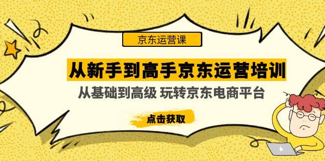 从新手到高手京东运营培训:从基础到高级 玩转京东电商平台(无水印)-烽云网