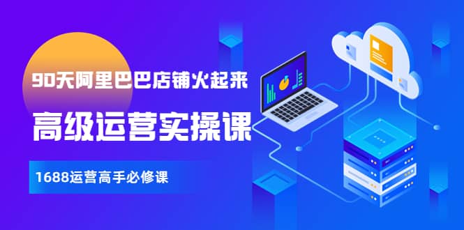 【90天阿里巴巴店铺火起来】高级运营实操课，1688运营高手必修课-烽云网