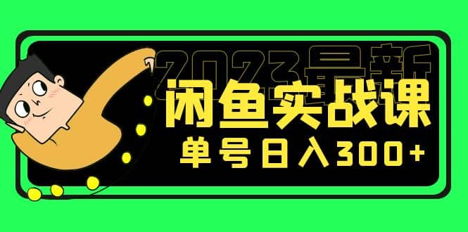 花599买的闲鱼项目：2023最新闲鱼实战课（7节课）-烽云网