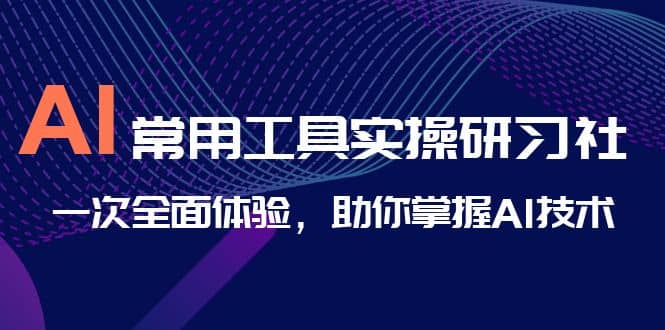 AI-常用工具实操研习社，一次全面体验，助你掌握AI技术-烽云网
