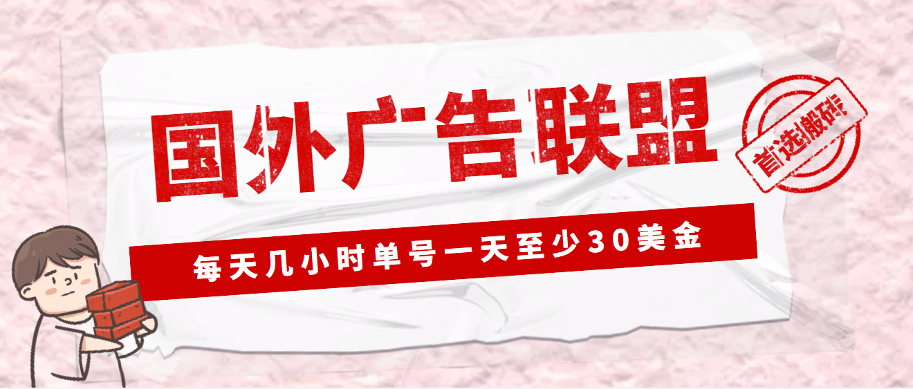 外面收费1980最新国外LEAD广告联盟搬砖项目,单号一天至少30美元(详细教程)-烽云网