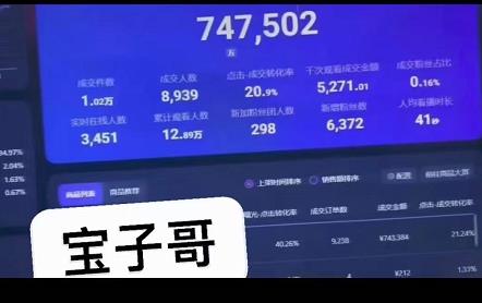 宝子哥无人直播,半无人直播,Obs+伴侣玩法,快速打标签+养鱼-烽云网