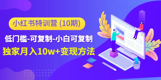 小红书特训营(第10期)低门槛-可复制-小白可复制-烽云网