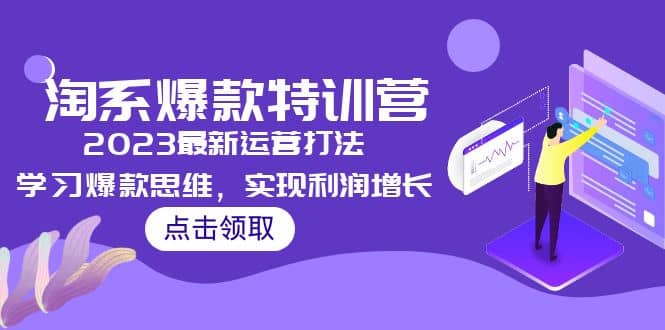 2023淘系爆款特训营，2023最新运营打法，学习爆款思维，实现利润增长-烽云网