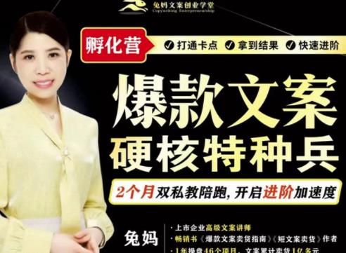 爆款文案硬核特种兵孵化营,实现了每个月2000-30000+的副业增收-烽云网