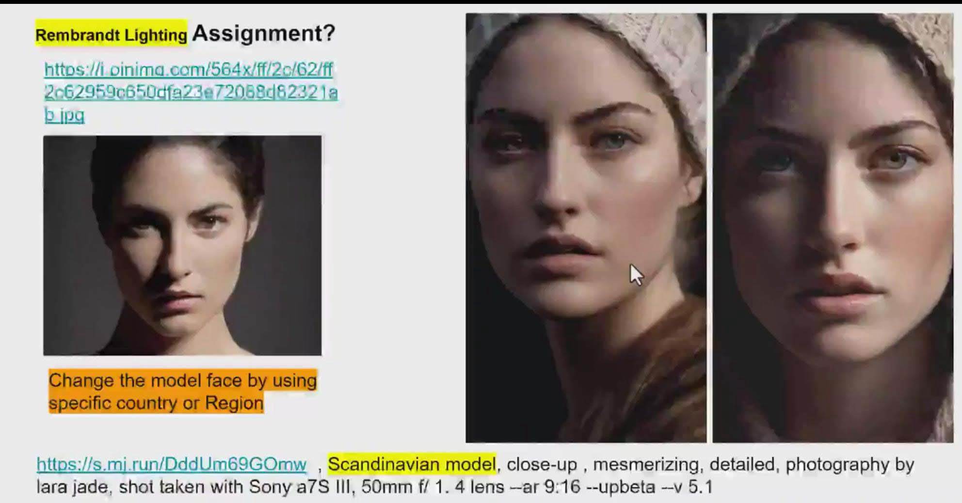 Midjourney v5 ChatGPT 和 Bard AI人工智能人像摄影大师班-15节-中英字幕-烽云网