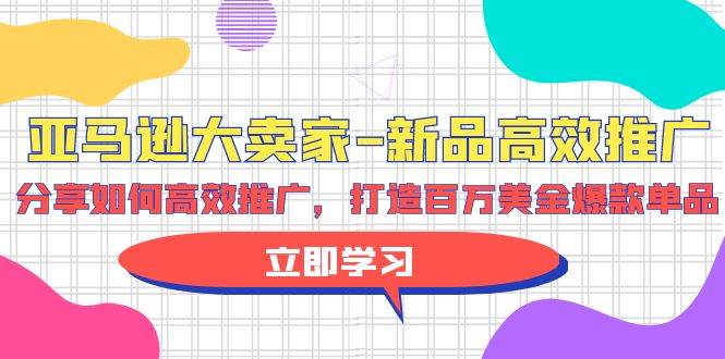 亚马逊 大卖家-新品高效推广，分享如何高效推广，打造百万美金爆款单品-烽云网