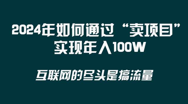 2024年如何通过“卖项目”实现年入100W-烽云网