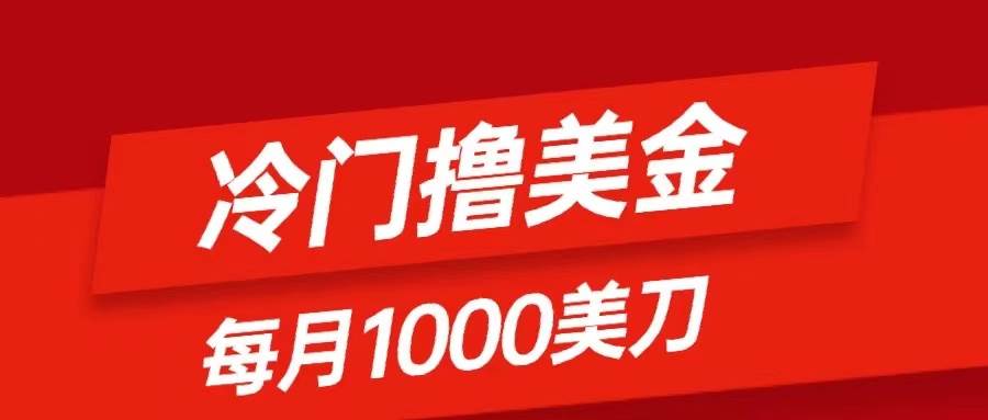 冷门撸美金项目:只需无脑发帖子,每月1000刀,小白轻松掌握-烽云网
