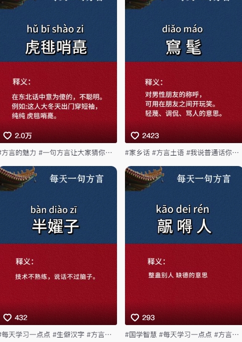 抖音最新涨粉玩法,图文方言暴力涨粉实操,126作品涨粉11W