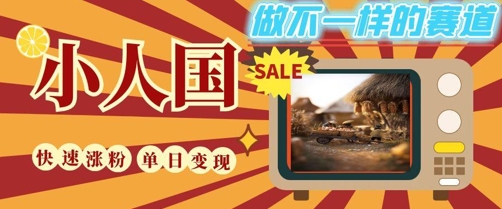 DeepSeek+绘图+视频制作小人国微观视频，小白轻轻松松上手，条条爆款，条条变现，单日就能收益-烽云网