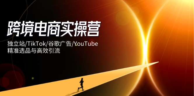跨境电商实操营:独立站/TikTok/谷歌广告/YouTube,精准选品与高效引流-烽云网